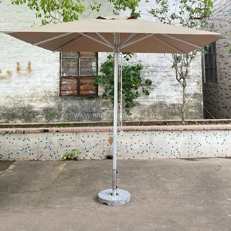 জলরোধী বহিরঙ্গন পেশাদার প্যারাসোলস কলাম ছাতা